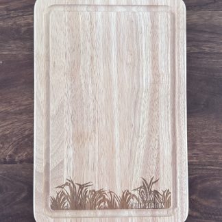 Rum Lover Gift: Engraved Rum Prep Station Chopping Board